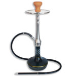 Waterpijp Axxos | 60cm Zilver - Afbeelding 2
