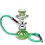 Waterpijp Pumpkin | 22cm Groen - Afbeelding 2