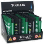 Tobaliq Jet Flame | Black & Green Weed