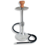 Waterpijp Boria | 56cm Zilver