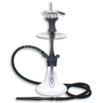 Waterpijp Alux 380 | 44cm Marmer Zwart