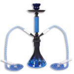 Waterpijp Glasgow | 45cm Blauw